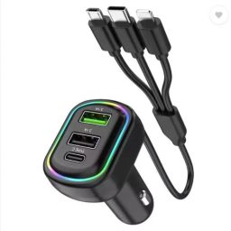 48 W Qualcomm 3.0 Turbo Car Charger-image-56