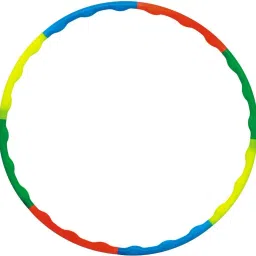 Plastic Adjustable Exercise Fitness Ring Hula Hoop for Kid-8 Interlockable Piece-16