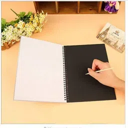 bm retail A4 Rainbow Art Scratch Paper Book Sheets with Stylus, COMBO Sketch Pad image 2