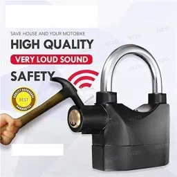 the ace store Anti Theft Motion Sensor Alarm Lock for Home, Office and Bikes with High Security Safe Locker image 3
