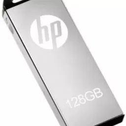 HP MT v220w 128 GB Pen Drive Compatible with Laptop, Audio Player, Laptop USB 2.0 Metal Case-24