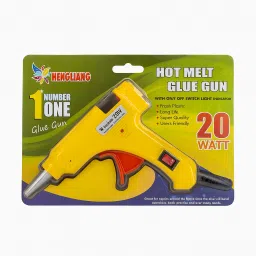 20W Yellow Mini Hot Glue Gun Standard Temperature Corded Glue Gun-image-11