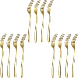 Stainless Steel Dinner Forks Table Forks Set Long Handle Forks for Buffet Forks Stainless Steel Serving Fork Set-2
