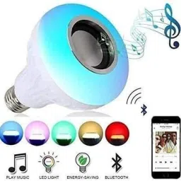 JHA LED Music Light Bulb with Bluetooth Speaker RGB Remote Smart Bulb Smart Bulb-picture-13