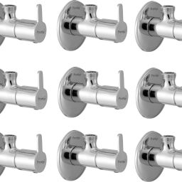 Premium quality stainless steel Flora Angle Valve Tap Chrome Plated_set of-9, Angle Cock Faucet-image-66