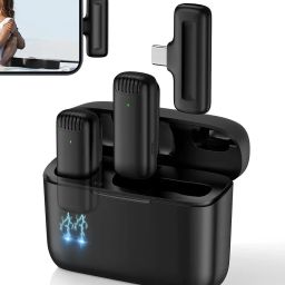 J13 Plug & Play Wireless Microphone with Charging Case Microphone-picture-16