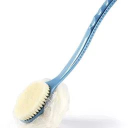 Bath Sponge With Double Side Brush With Handle LB-42-picture-2
