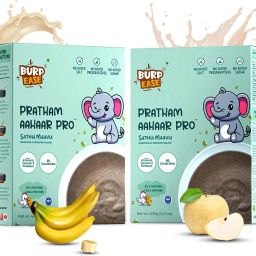 Pratham Aahaar Baby Food Fullfilled With Sprouted Grains(Banana,Apple) Cereal-image-66
