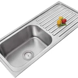 Single Bowl 37x18x8 Inches Kitchen Sink | Premium Stainless Steel KITCHEN SINK - 37X18X8 Under Counter Basin-image-63