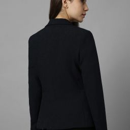 Women Solid Single Breasted Casual Blazer-image-41