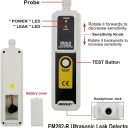 Allsun EM-282 R Ultrasonic Leak Detector Test Indicator image 2