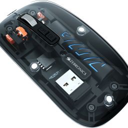 ZEBRONICS Zeb - Glassy 10 Wireless Ambidextrous Optical Mouse with Bluetooth-image-89