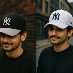 Solid, Self Design, Embroidered Sports/Regular Cap-image-62
