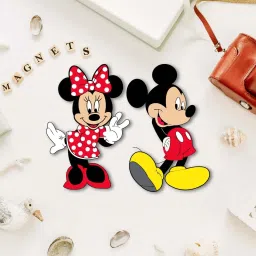 Mickey and Minnie Fridge Magnet Fridge for Refrigerator Set of 2 Fridge Magnet Pack of 1-image-63