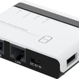 microware USB Wireless Print Server, WiFi Print Server with 10/100Mbps LAN/Bridge, 480Mbps Ethernet, Wireless Print Server-14
