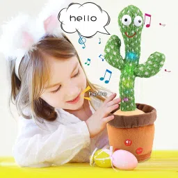 Dancing & Singing Cactus Recording Kids Toy | Repeates What You Say-image-10