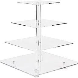 4 Layer Cupcake Stand For Display, Parties, Celebration Tray-38