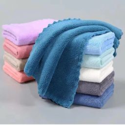 AKDC Baby Washcloths Microfiber Extra Absorbent and , Infants and Toddlers Pack of 12 ["Multicolor"] Handkerchief-image-70