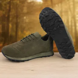 Suede Leather Casuals Gyming/Sneakers/Sports/cricket/Training & Gym Running Walking Shoes For Men-picture-7