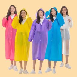 Solid Women Raincoat-image-67