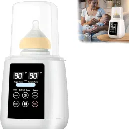 Feeding Bottle Warmer For Baby Milk Breastmilk Sterilizer Temperature Control - 1 Slots-image-106