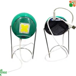 solar universe india Solar Study Lamp with Metal Stand - 2 Light Modes & Inbuilt Solar Panel Study Lamp image 4