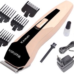 Kemei QUX professional hair clipper Trimmer 45 min Runtime 4 Length Settings-image-26