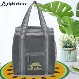 office tiffin bag for all men women boys & girls stylish lunchbag handbag Grey (3009) Waterproof Lunch Bag-image-47