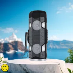FRONY Play (PORTABLE BLUETOOTH PARTY SPEAKER) With Karaoke Mic, High Quality SoundP113 20 W Bluetooth Party Speaker-picture-14