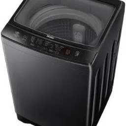 haier 8 kg Fully Automatic Top Load with In-built Heater Grey image 4