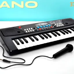 X354 Keys Piano Toy with Microphone, USB Power Cable & Sound Recording Best Birthday Gift for Boys and Girls Musical Instruments Analog Digital Piano-image-78
