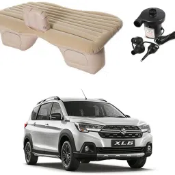 Car Travel Inflatable Bed Mattress with Two Air Pillows For Maruti Suzuki XL6 Car Inflatable Bed-picture-22