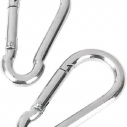 Stainless Steel Spring Snap Hook Quick Link Carabiner Clip Locking Carabiner-12