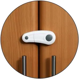 High Quality, Durable, Elegant Child Safety Cabinet Lock (Pack of 1)-25