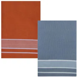 Priyam Multicolor Lungis (Mundus) Dhotis for Men Saffron & Grey (Free Size Veshti) Solid Men Dhoti-image-38