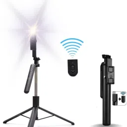 Pharaoh R16-S Super long selfie stick with adjustable handle & SINGLE LIGHT BT Remote Tripod, Monopod Kit, Tripod Kit, Monopod-28
