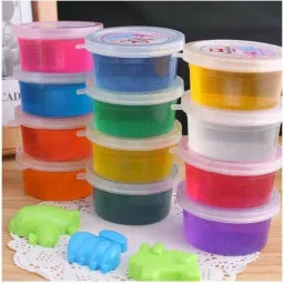 12 AS TOYS NON-TOXIC Crystal Slime Jelly Toy For Kids.ACK OF 8 PCS. Gag Toy-image-96