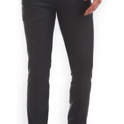 Men Slim Fit Grey Viscose Rayon Trousers-image-51