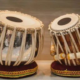 bestbrother Classical Students/Boys/Girls Handmade Tabla Set, Ring Pad, Hammer Tabla-picture-41