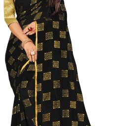 Printed Bollywood Chiffon Saree-image-93