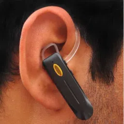 hryfine Wireless Mini Single side headset with Clear calling sound& Long Battery Back-up Bluetooth Headset image 5