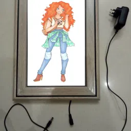 , CINDERELLA MODAL NO-64 , 15.5 inch LED PHOTO FRAME-37