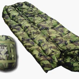 Temp 5°C to 15°C Adult Army Mummy Shape Sleeping Bag-image-20