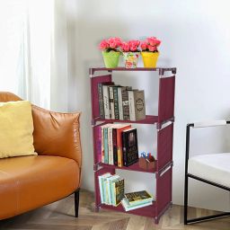 Metal Open Book Shelf-3