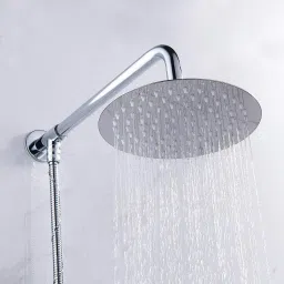 Felix 304 Stainless Steel | 8 Inch Circular Ultra-Thin Rain Shower Head Only Fixed Mount-picture-12