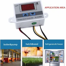 GoodsBazaar 230V AC 50 to +110? LED Digital Temperature Controller with Thermocouple Multipurpose Controller image 3