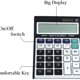 fuyl 100% Original Check & Correct Electronic Calculator For Home & Office Use CT-912N BasicCalculator image 4