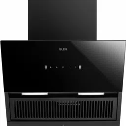 glen CH6064AC90 Glass Filterless Chimney with Motion Sensor 1200 m3/h 90cm Auto Clean Wall Mounted BLACK 1200 CMH Chimney-picture-49