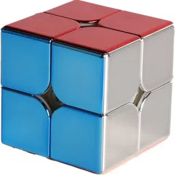 pLegend Magnetic 2x2x2 Speed Cube Metallic Plated Mirror Reflective Puzzle-image-23