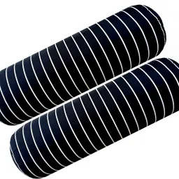 Round Bolster Microfibre Abstract Bolster Pack of 2-image-98